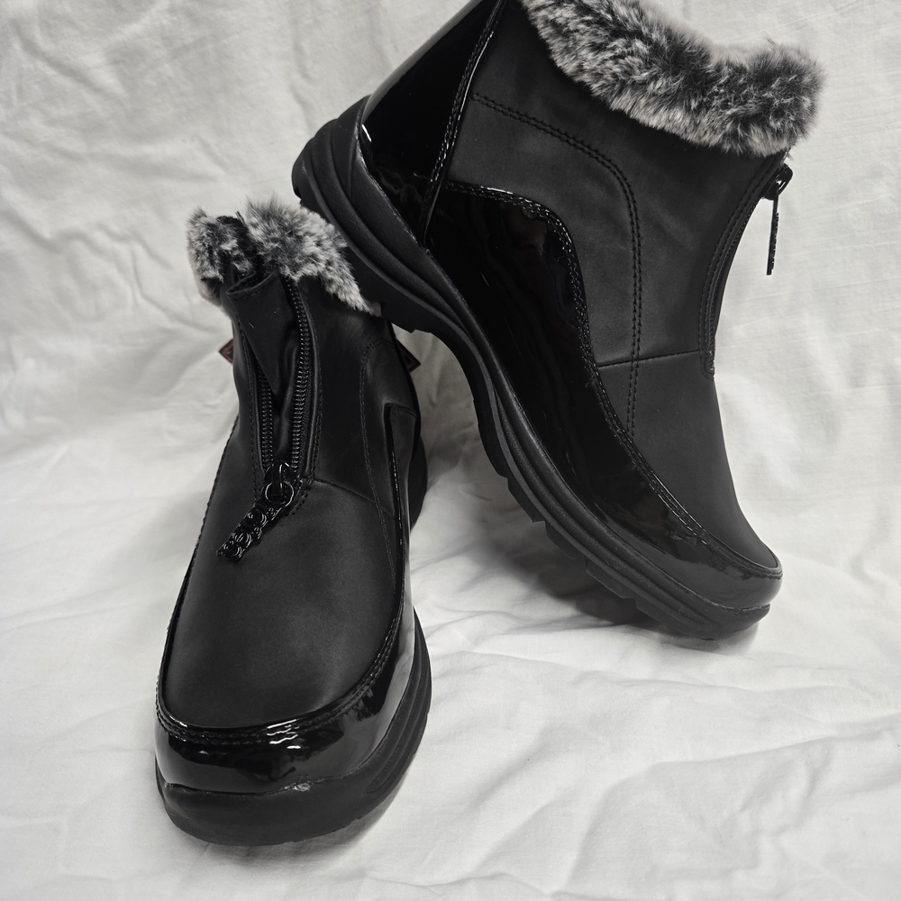 Totes Women's Black Winter & Rain Boots